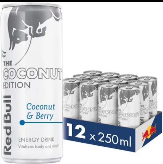 Red Bull Coconut Edition Energy Drink 12x 250ml PM145