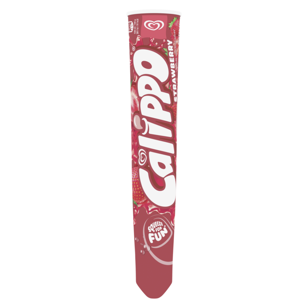 Calippo Strawberry 105ml (24 Pack)