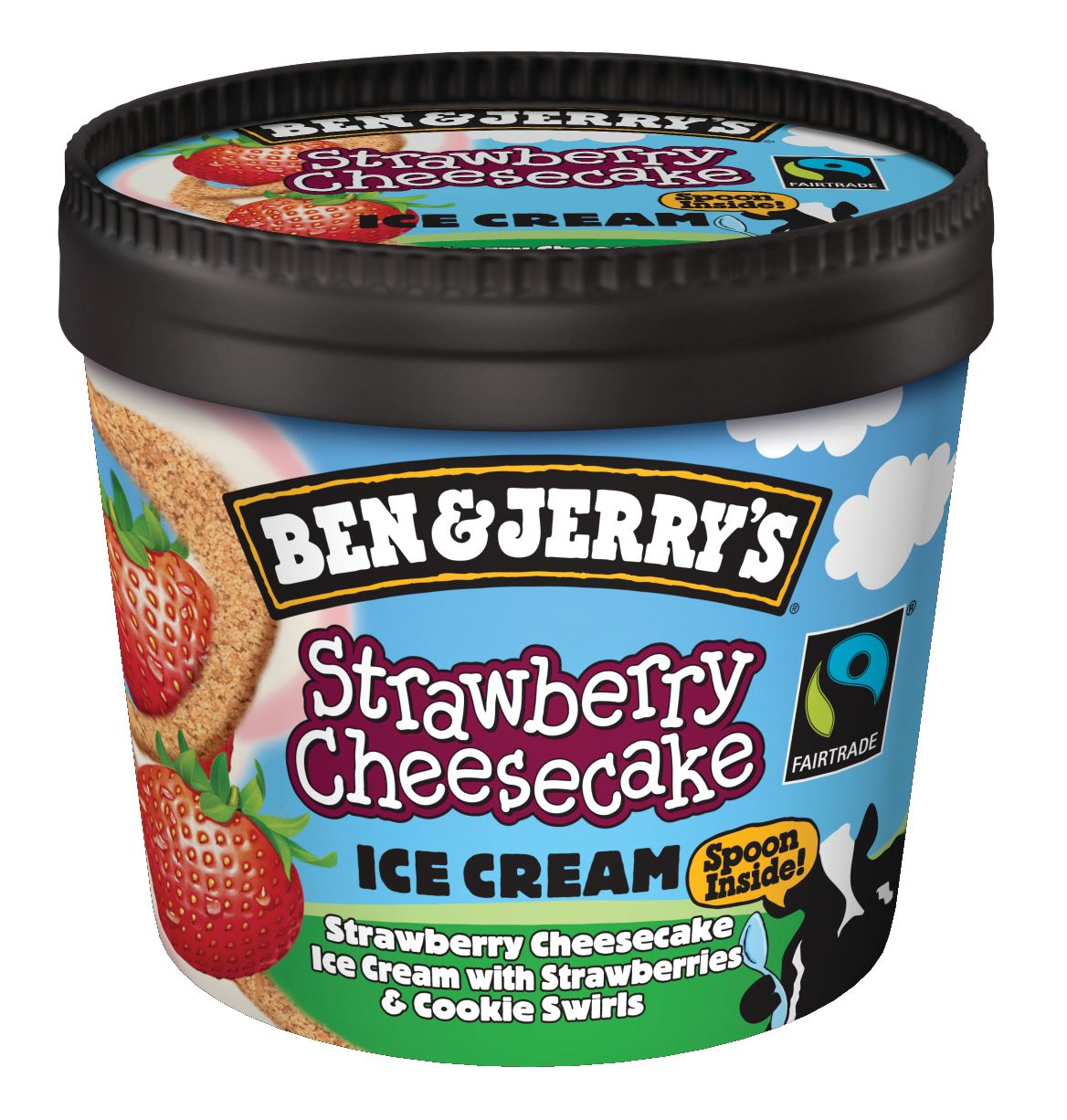 Ben & Jerry's Small Strawberry Cheesecake 12x100ml