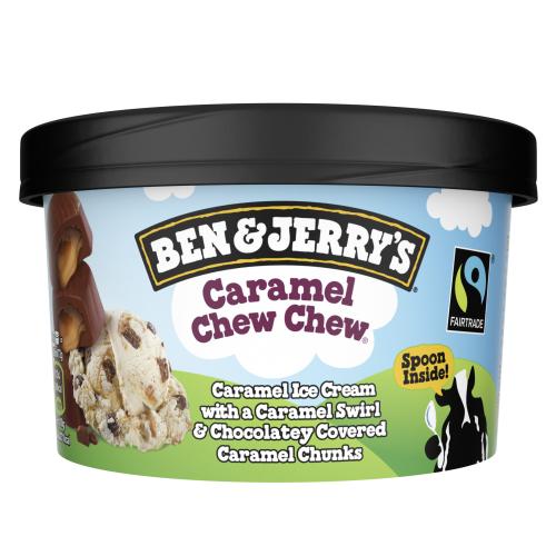 Ben & Jerry's Small Caramel Chew Chew 12x125ml