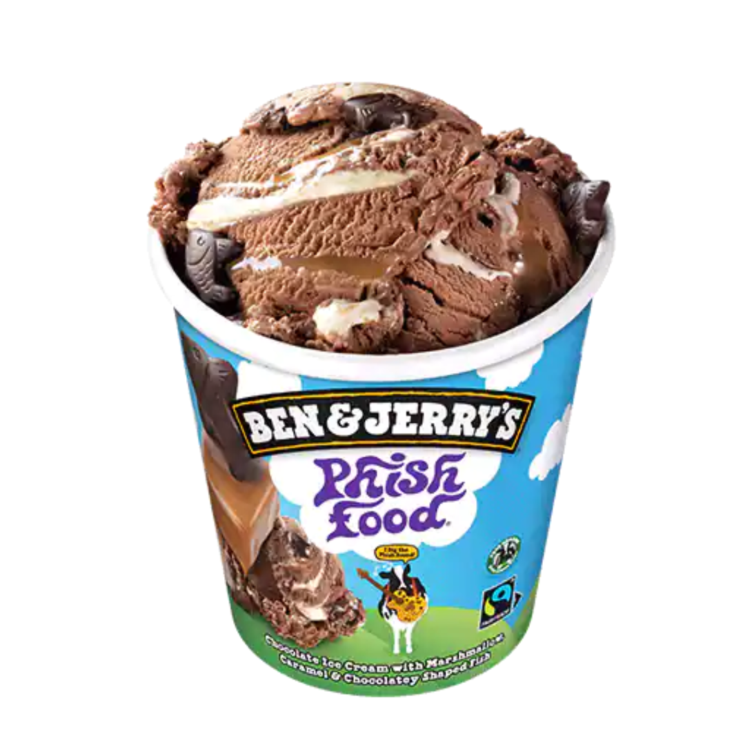 Ben & Jerry's Phish Food 465 ml (8 Pack)