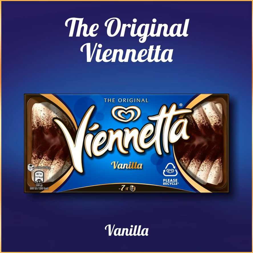 Viennetta Original Wall's 6x650ml