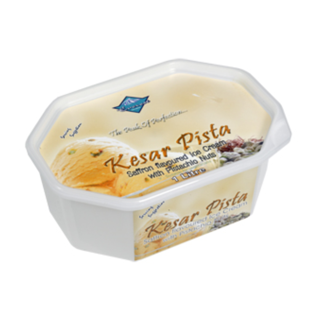 Everest Kesar Pista Ice Cream 6x1ltr