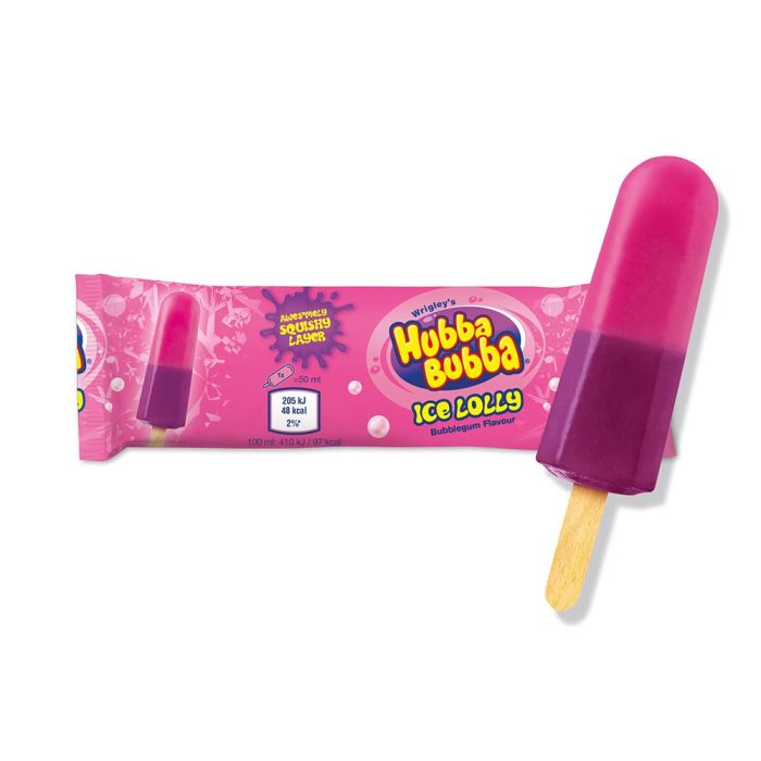 Hubba Bubba Bubblegum Ice Lolly 20x85ml
