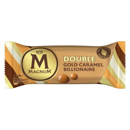 Magnum Double Gold Caramel Billionaire 85ml (20 Pack)