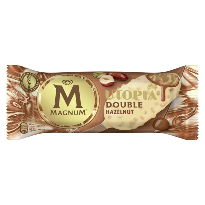 Magnum Utopia Double Hazelnut Ice Cream 85ml (20 Pack)