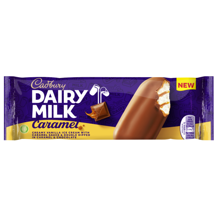 Cadbury Milk Caramel 90ml (24 Pack)