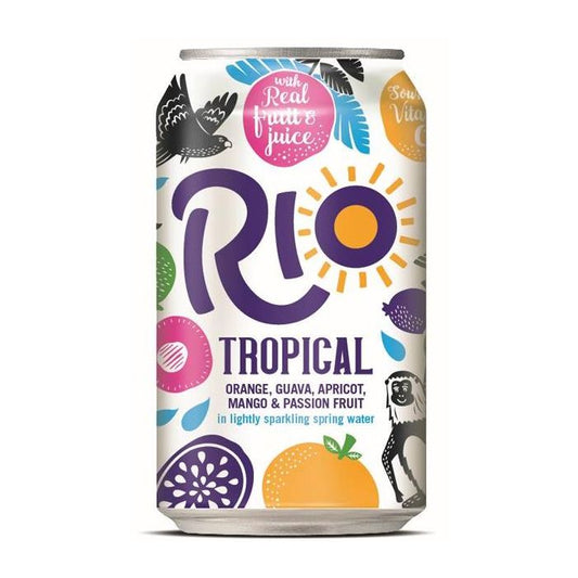 Rio Tropical Fruit Juice Drink 330ml x 24