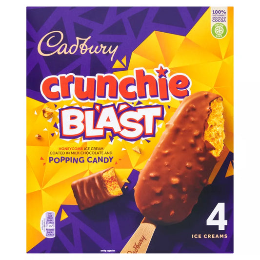 Cadbury Crunchie Blast 8x4 Multi Pack