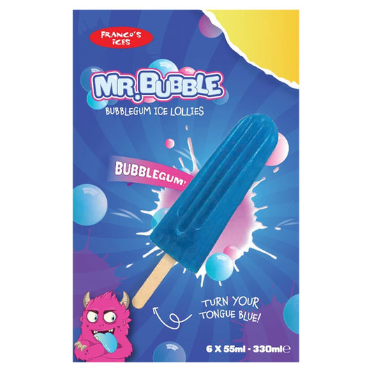 Franco's Mr Bubble MULTI PACK  6 x 55ml x 10