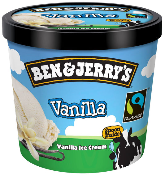 Ben & Jerry's Small Vanilla 12x125ml