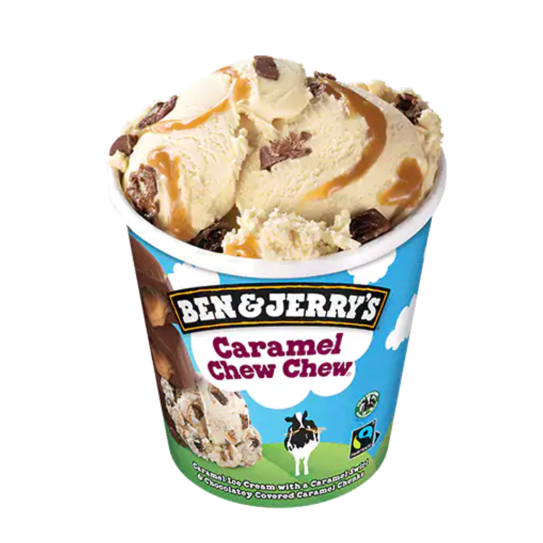 Ben And Jerry S Caramel Chew Chew 465 Ml 8 Pack Ayaan Ices Ltd