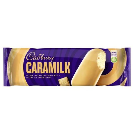 Cadbury Caramilk Ice Cream 90ml (24 Pack)