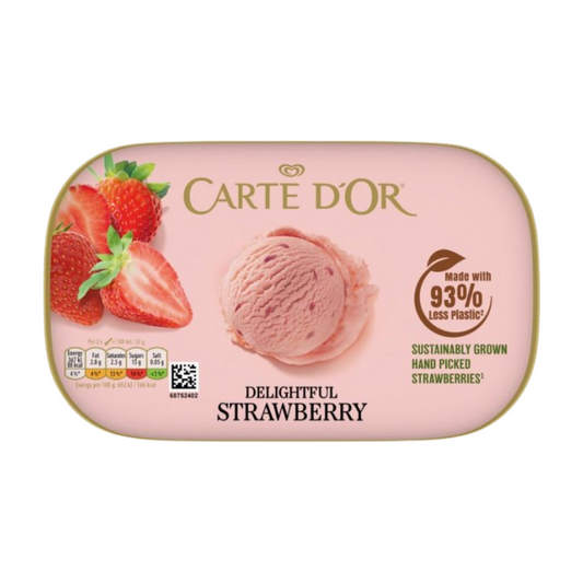 Carte D'or Delightful Strawberry 900ml (6 Pack)