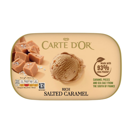 Carte D'or Rich Salted Caramel 900ml (6 Pack)