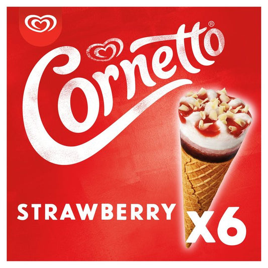 Cornetto Strawberry 6x6(540ml)