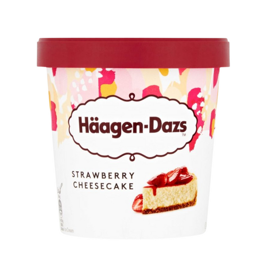 Haagen Dazs  Obsessions Strawberry Cheesecake 460ml (8 Pack)