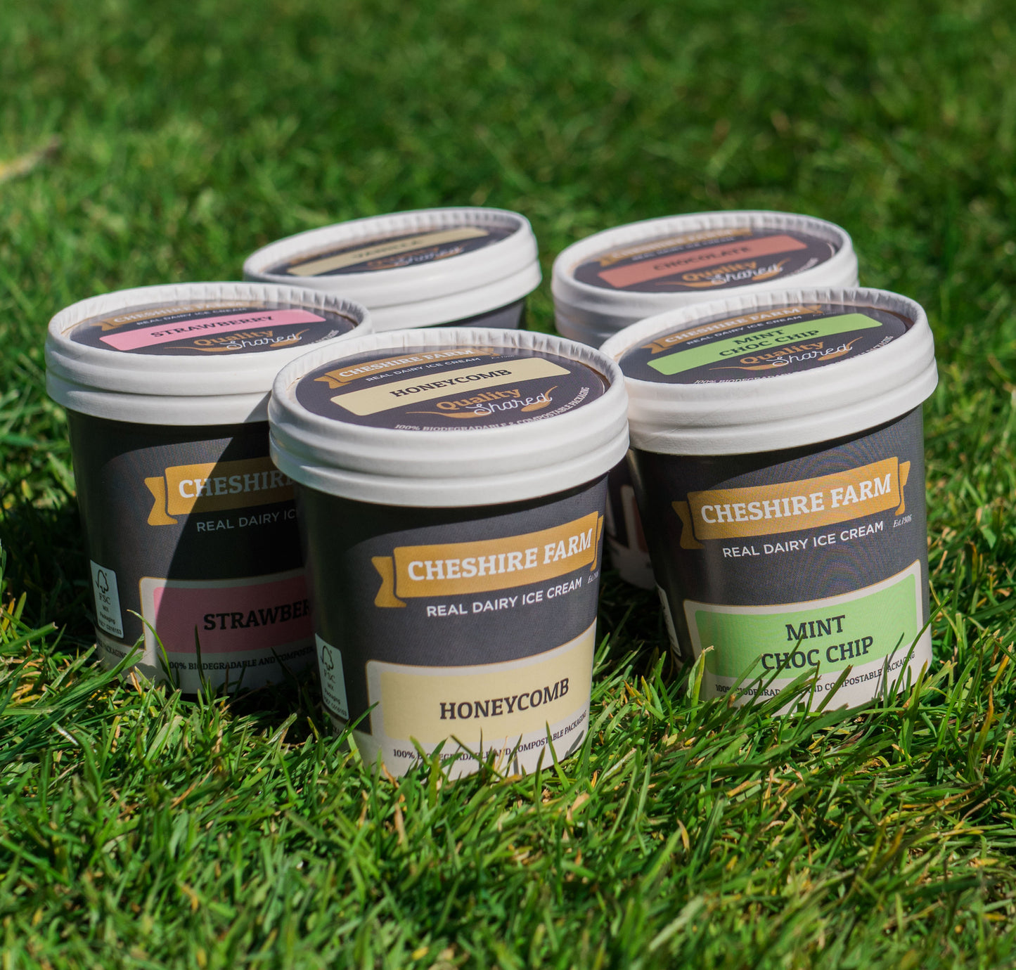 Cheshire Farm SALTED CARAMEL 12x125ml