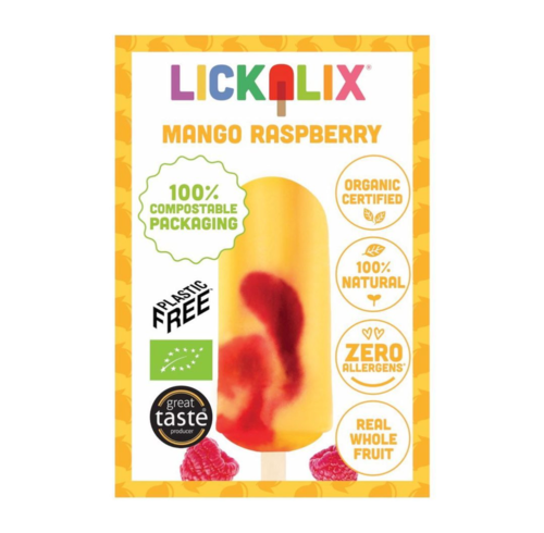 Lick A Lix Mango Raspberry Gluten Free 24x75ml