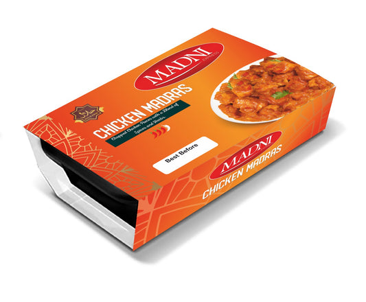 Chicken Madras 8 Pack (8x400g Halal Ready Meals)