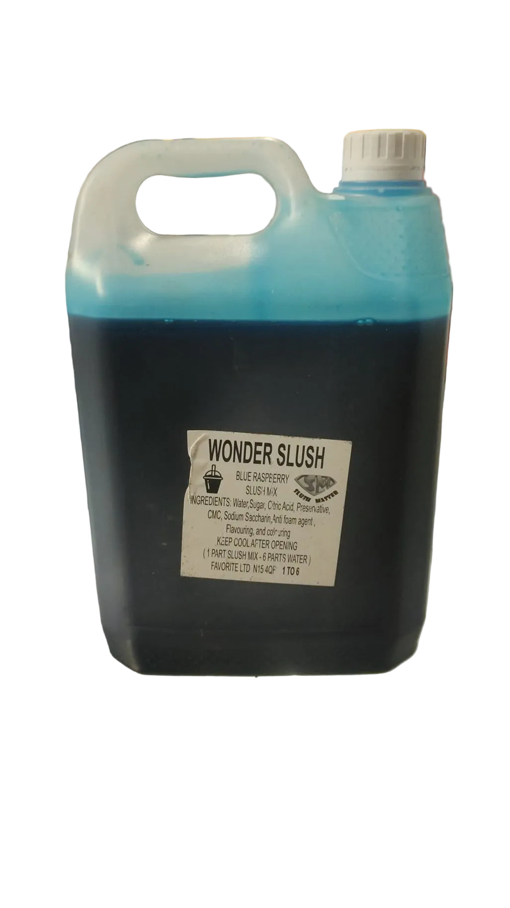 WONDER BLUE RASPBERRYSLUSH 5LTR