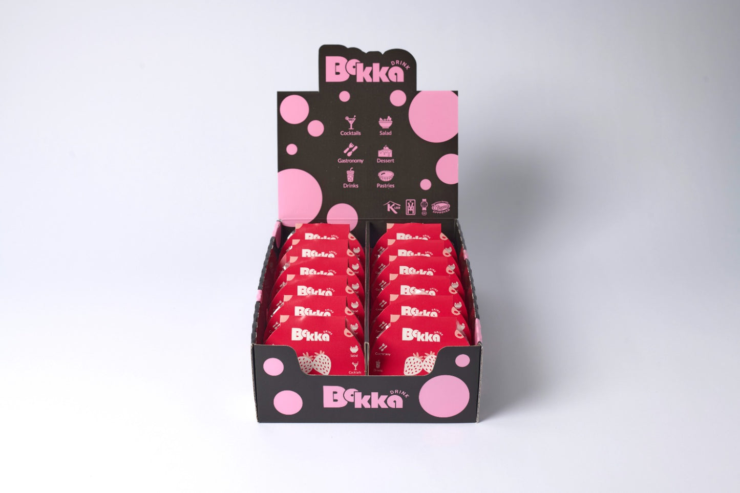 Bokka Strawberry 12x140gm