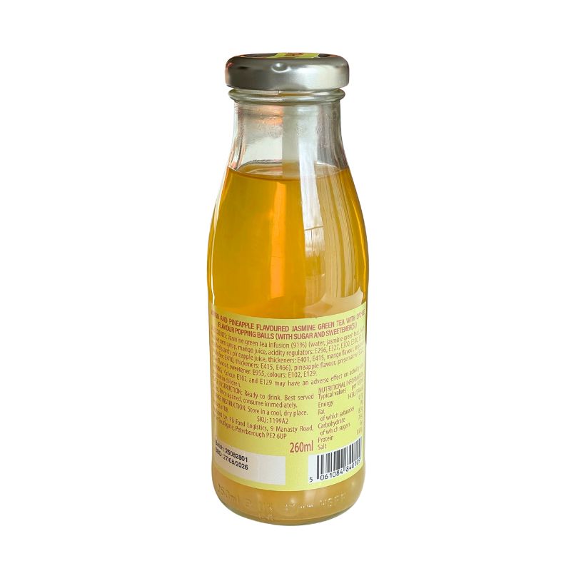 HOW CHA Bubblegum Tea (Mango & Pineapple Flavour) 12x260ml