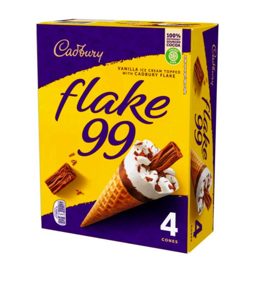 Cadbury 99 Flake Cone MULTI PACK 6x4pk