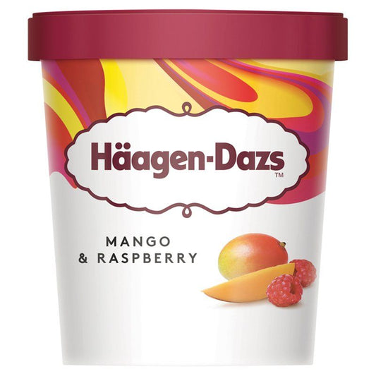 Haagen-Dazs Mango & Raspberry 460ml (8 Pack)